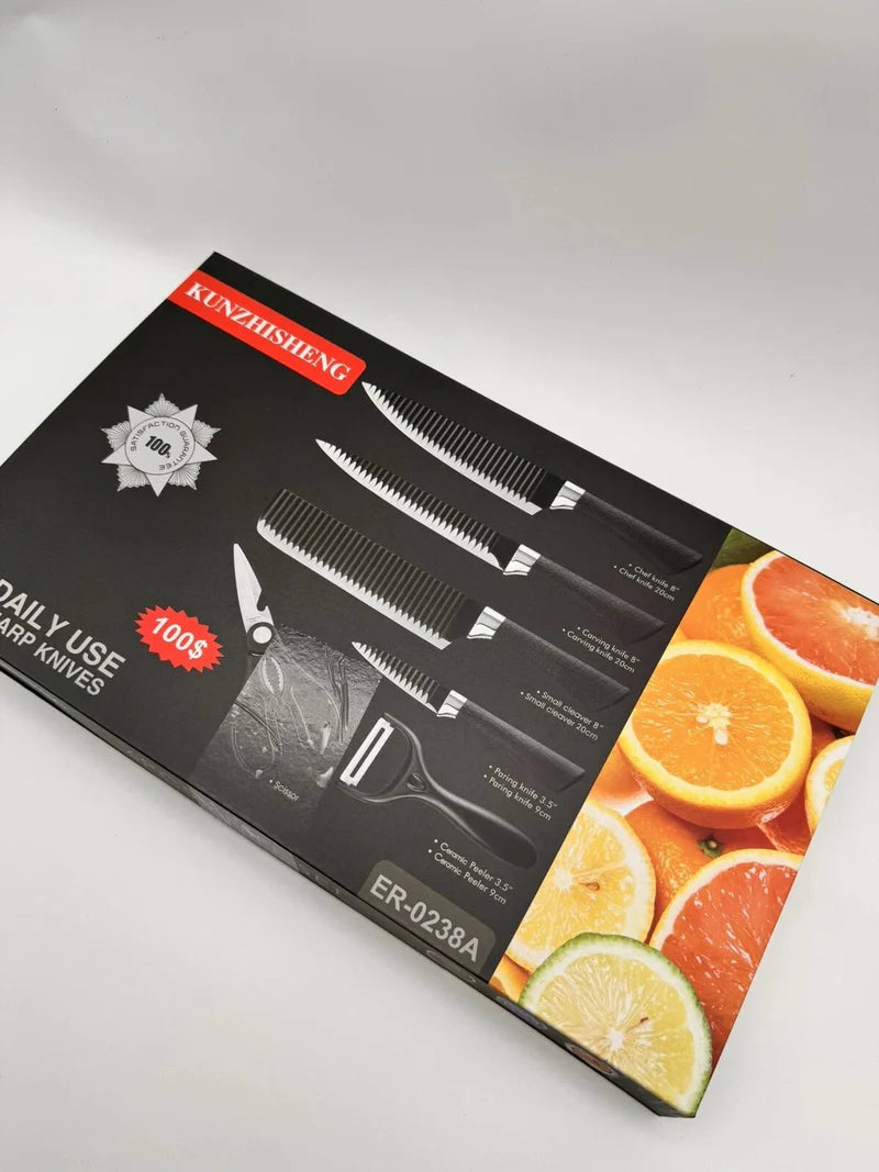 KUNZHISHENG 6-Piece Knife Set