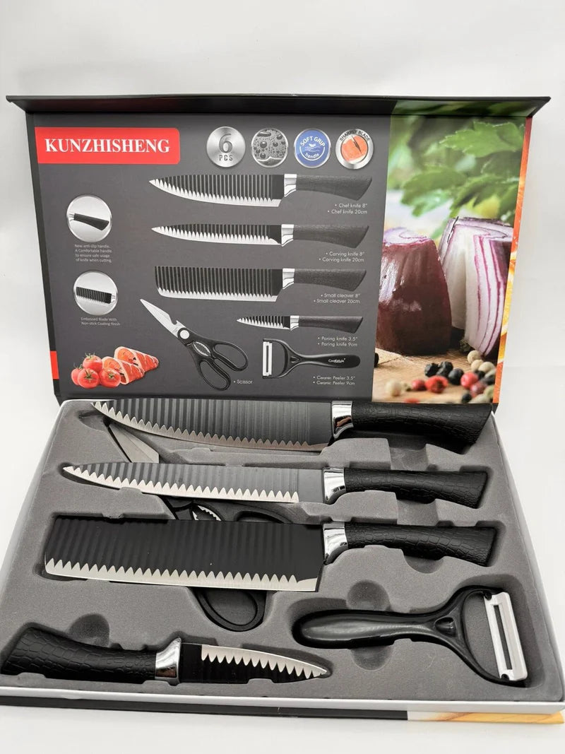 KUNZHISHENG 6-Piece Knife Set